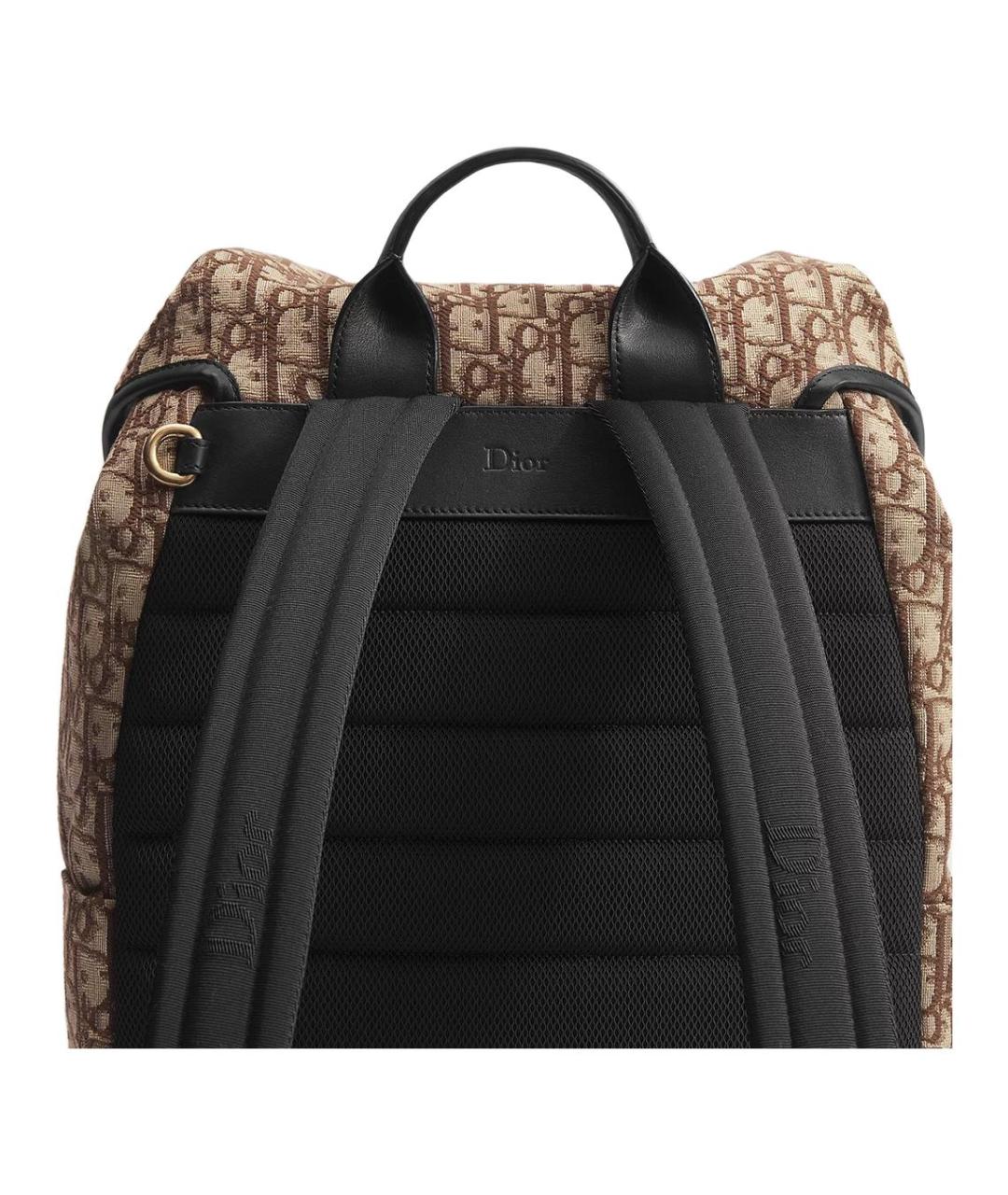 CHRISTIAN DIOR Коричневый рюкзак, фото 3