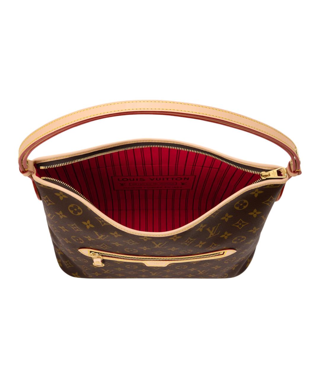 LOUIS VUITTON Коричневая сумка через плечо, фото 4