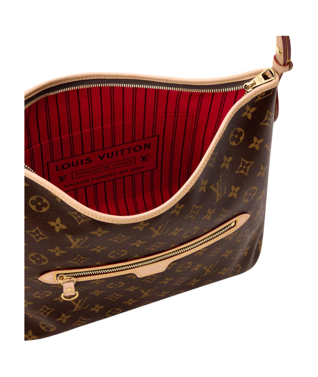 LOUIS VUITTON Коричневая сумка через плечо, фото 5