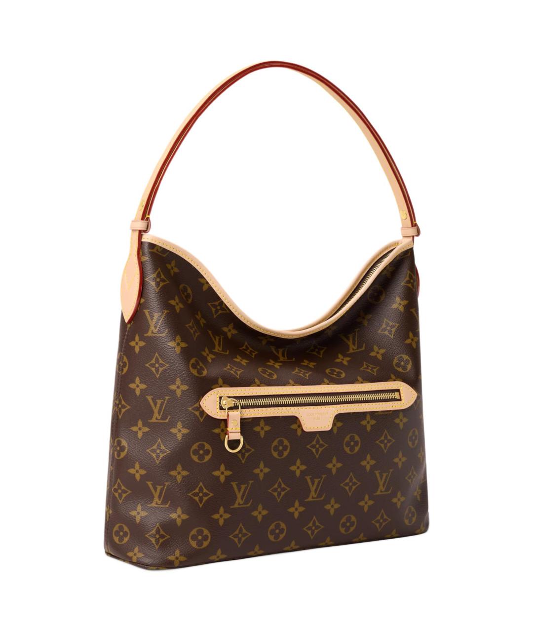 LOUIS VUITTON Коричневая сумка через плечо, фото 2