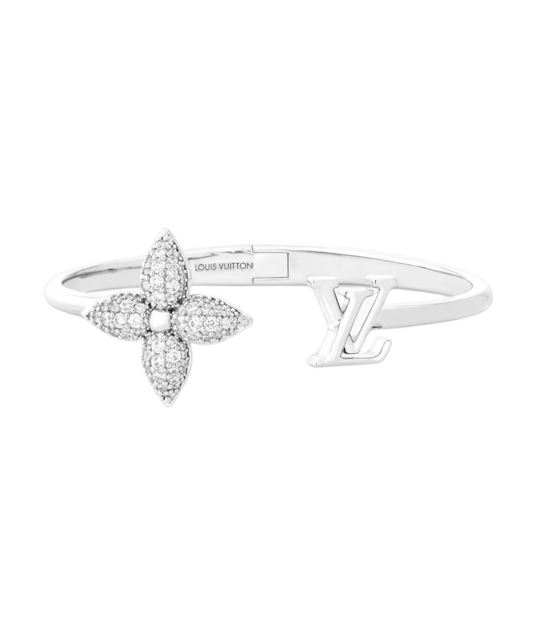 LOUIS VUITTON Серебрянный металлический браслет, фото 1