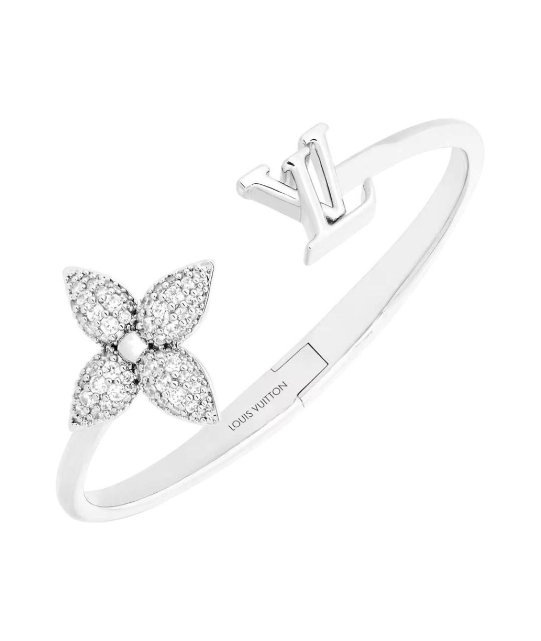 LOUIS VUITTON Серебрянный металлический браслет, фото 2