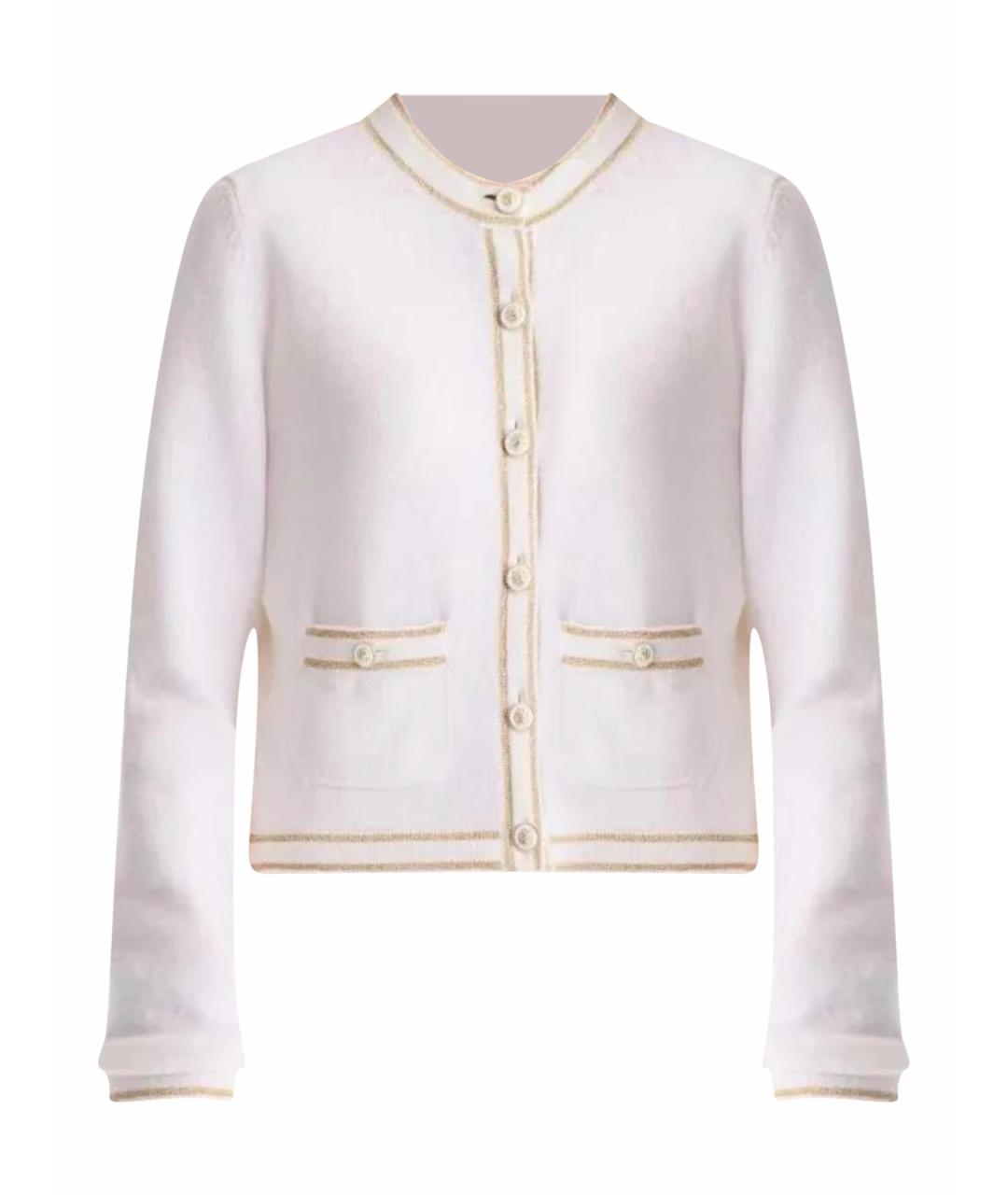 CHANEL Белый кардиган, фото 1