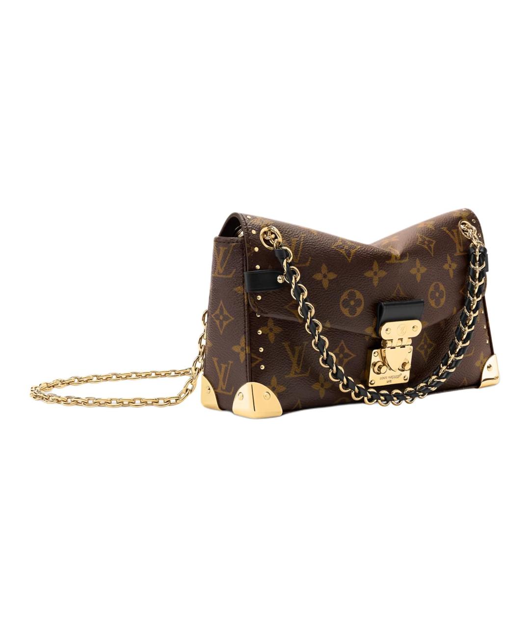 LOUIS VUITTON Коричневая сумка через плечо, фото 3