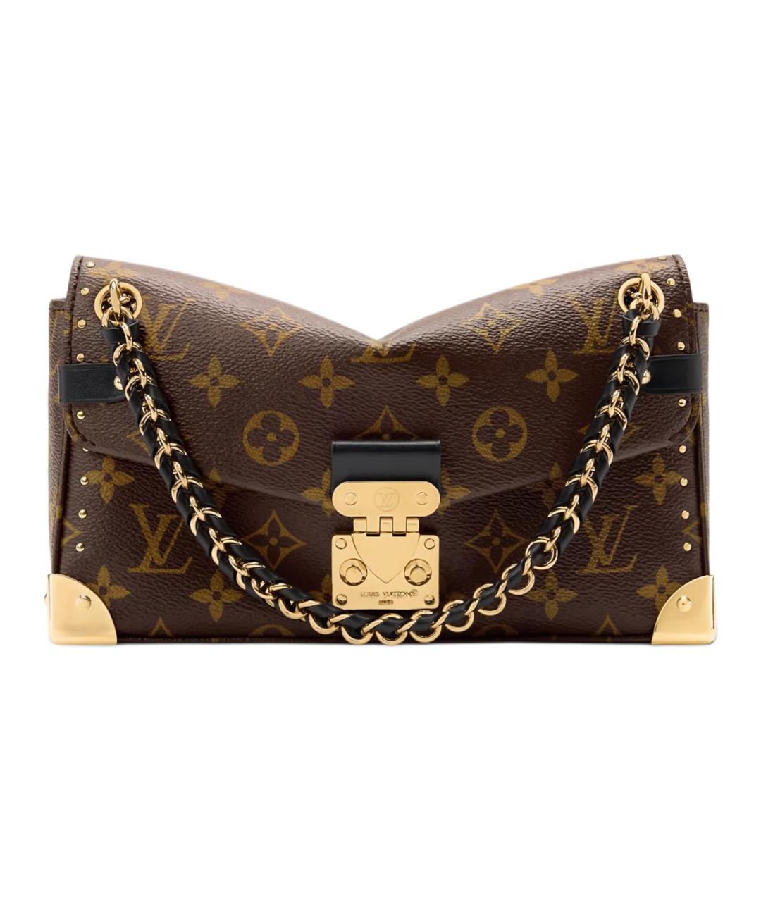 LOUIS VUITTON Коричневая сумка через плечо, фото 1