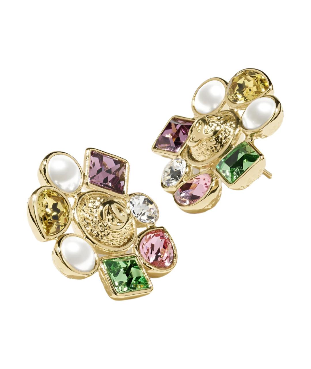 CHANEL Мульти металлические серьги, фото 2