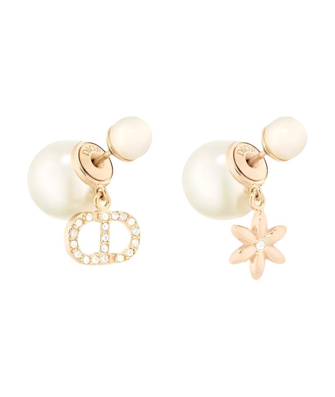 CHRISTIAN DIOR Золотые серьги, фото 1