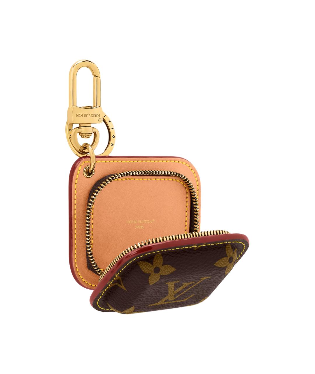 LOUIS VUITTON Коричневый кошелек, фото 3