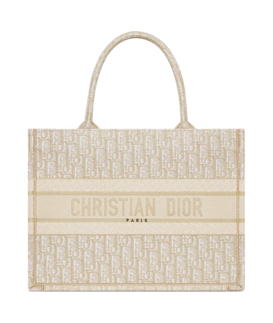 CHRISTIAN DIOR Тканевая сумка тоут, фото 1