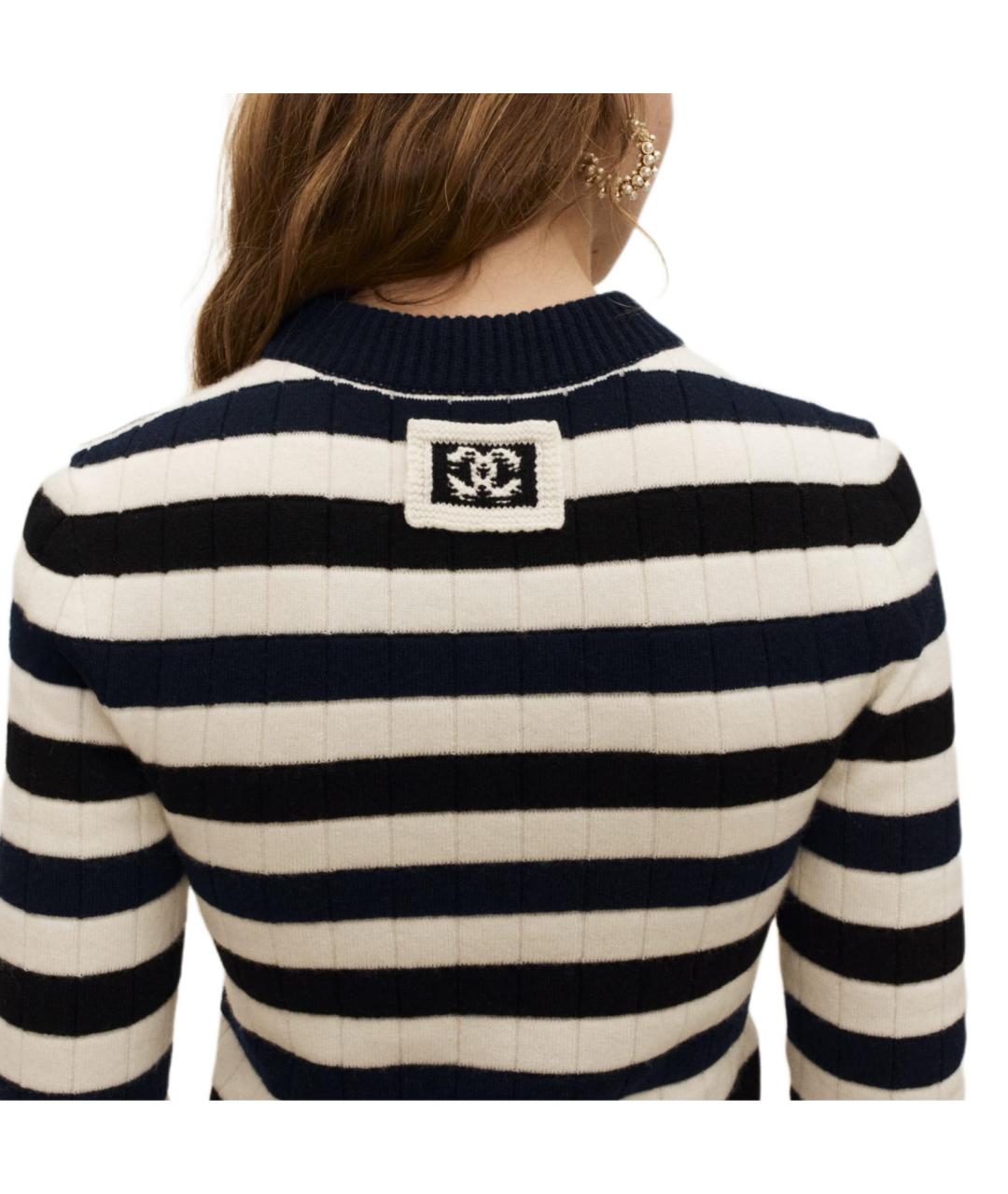 CHANEL Мульти кашемировый джемпер / свитер, фото 4