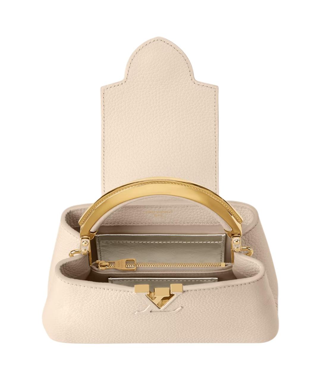 LOUIS VUITTON Кожаная сумка через плечо, фото 4