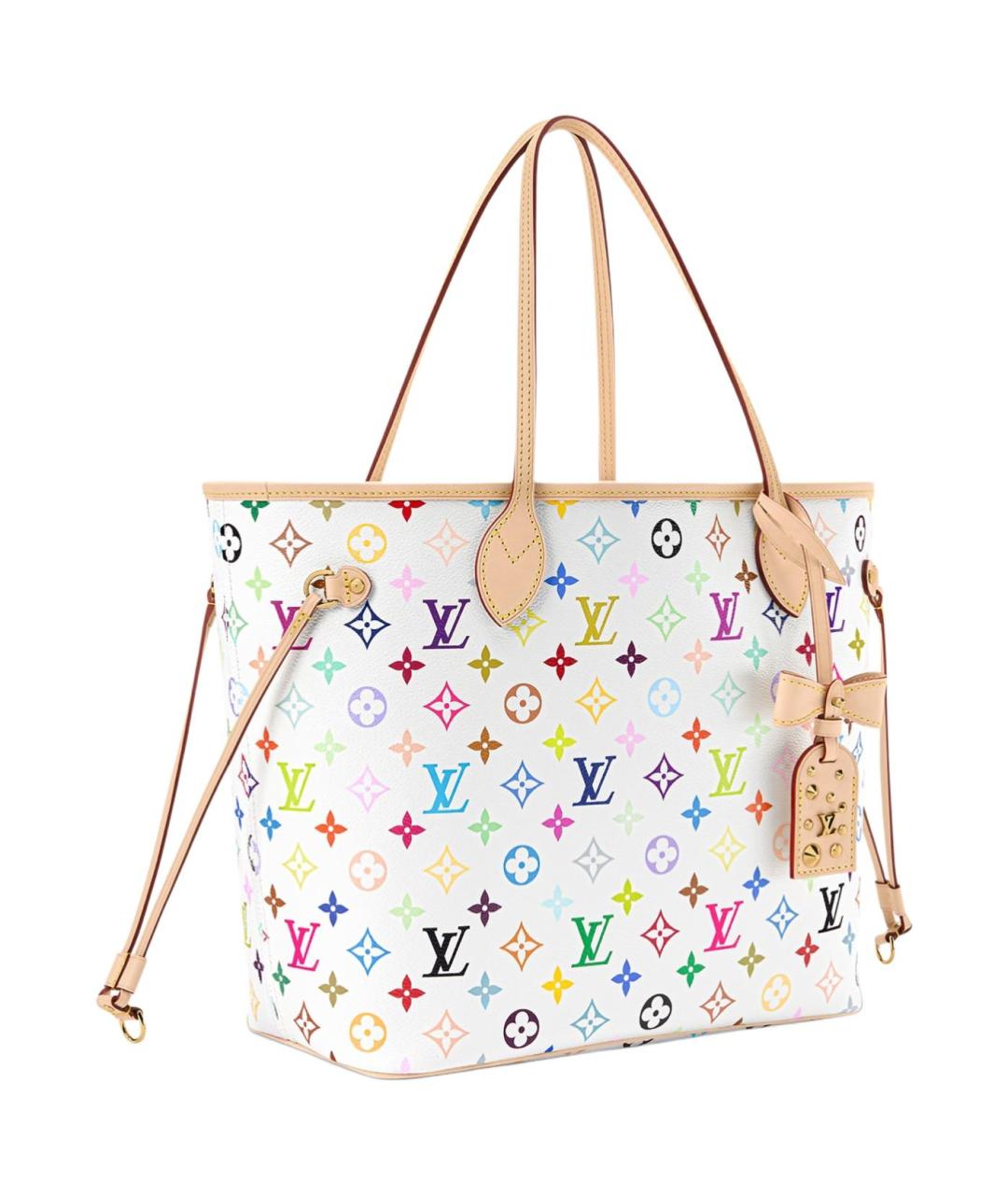 LOUIS VUITTON Белая сумка тоут, фото 2