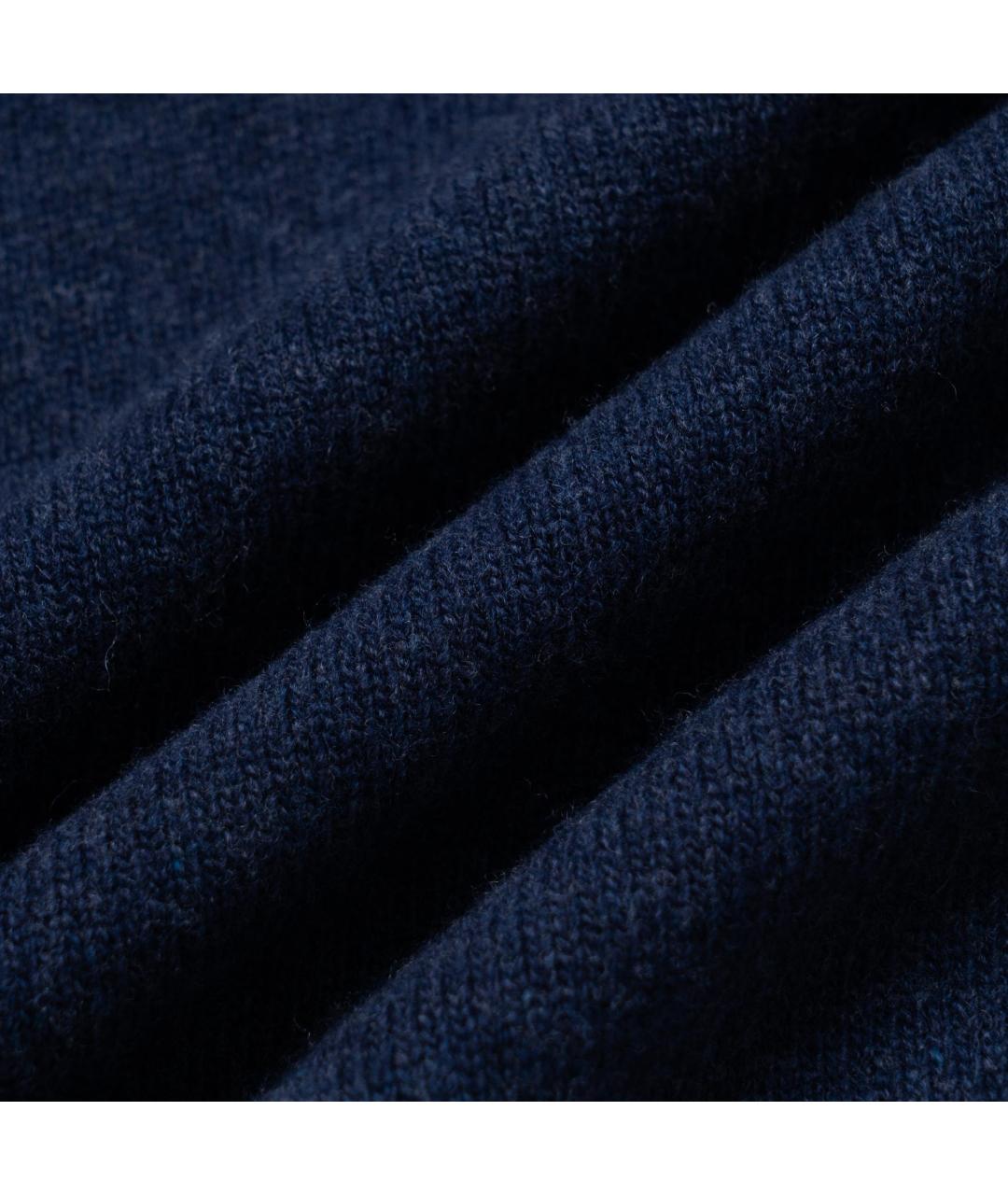 LOUIS VUITTON Синий шерстяной джемпер / свитер, фото 4