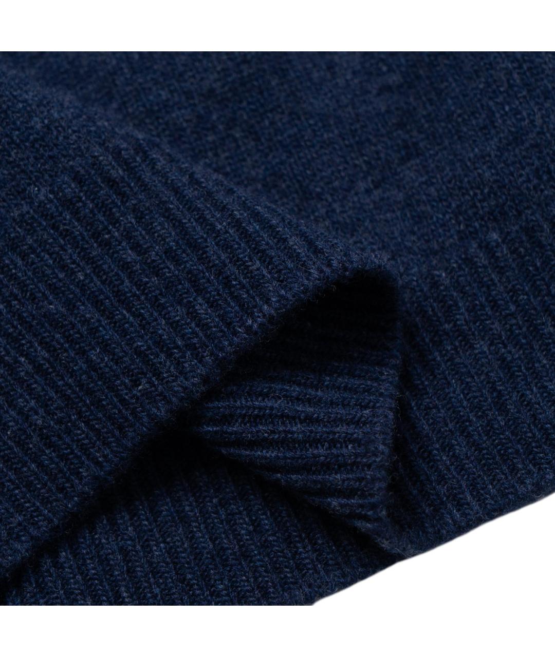 LOUIS VUITTON Синий шерстяной джемпер / свитер, фото 3