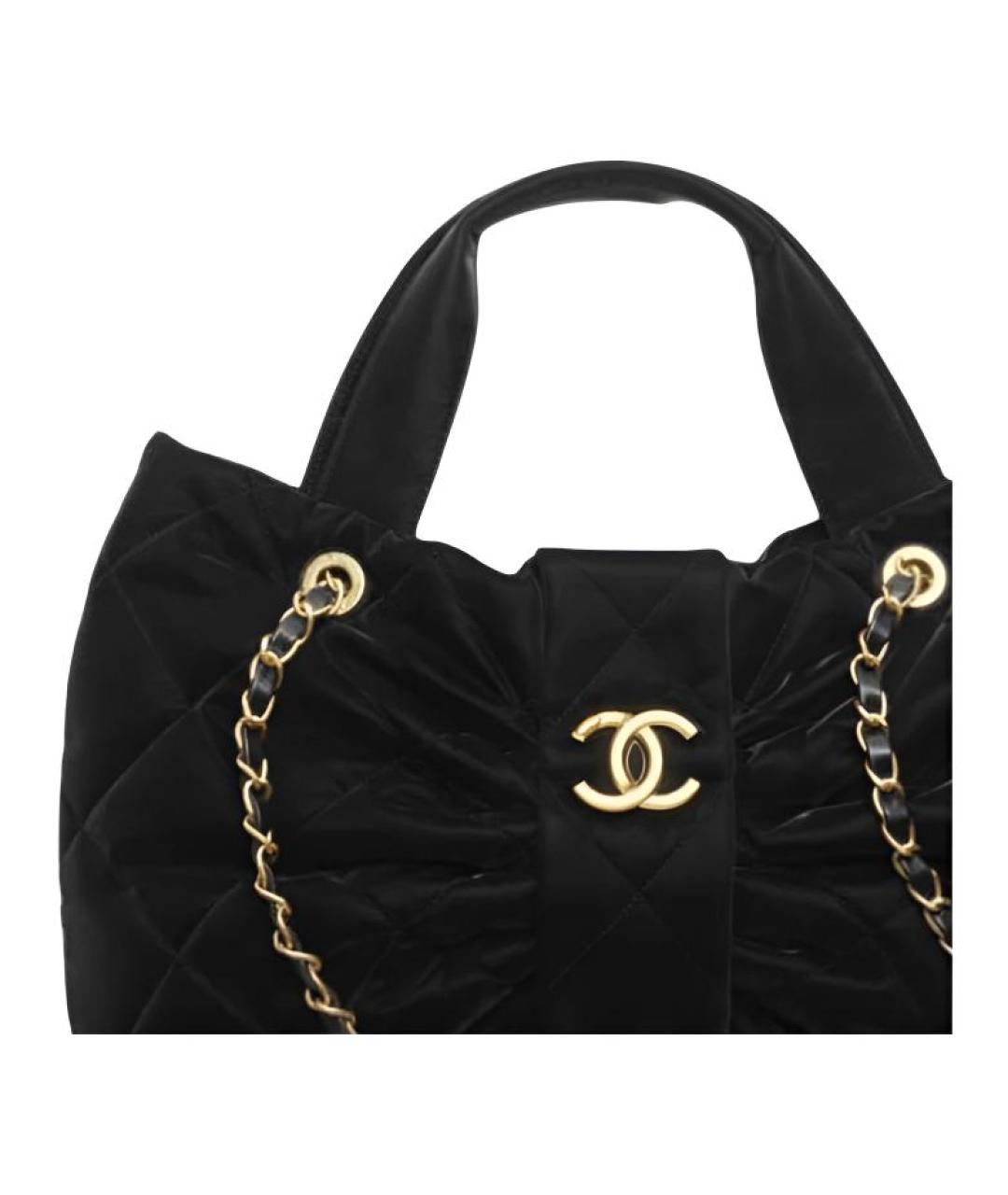 CHANEL Черная сумка через плечо, фото 3