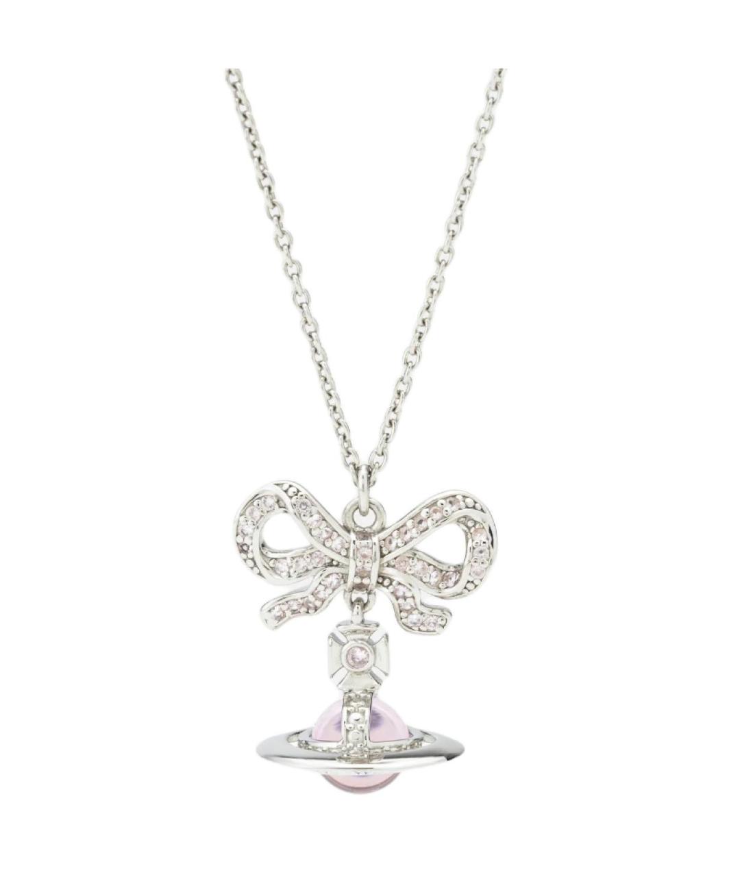 VIVIENNE WESTWOOD Розовая серебряная цепочка, фото 2