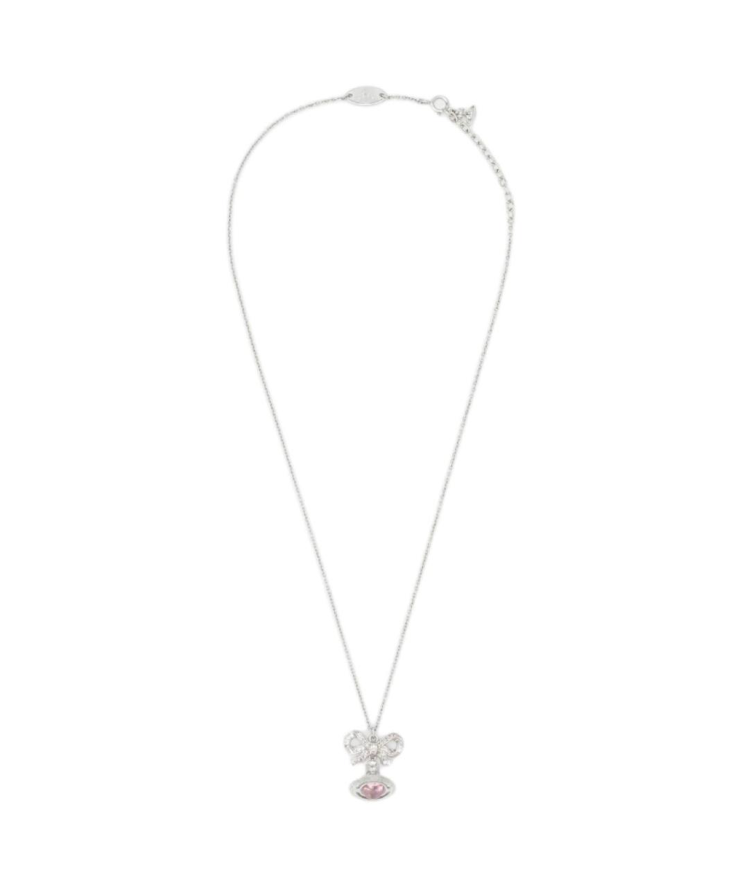 VIVIENNE WESTWOOD Розовая серебряная цепочка, фото 1