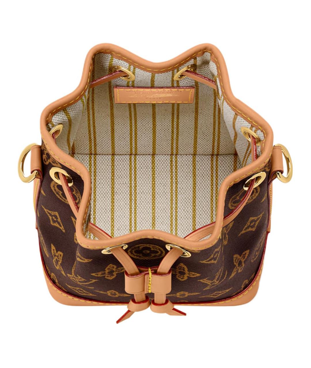 LOUIS VUITTON Коричневая сумка через плечо, фото 4