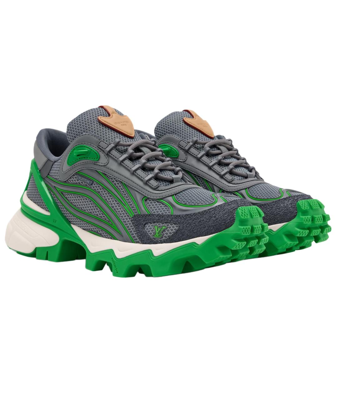 LOUIS VUITTON Мульти высокие кроссовки / кеды, фото 3