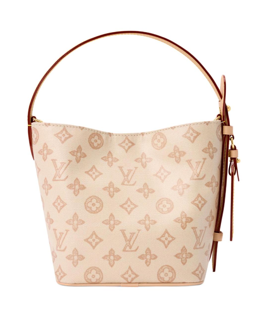 LOUIS VUITTON Бежевая сумка через плечо, фото 4