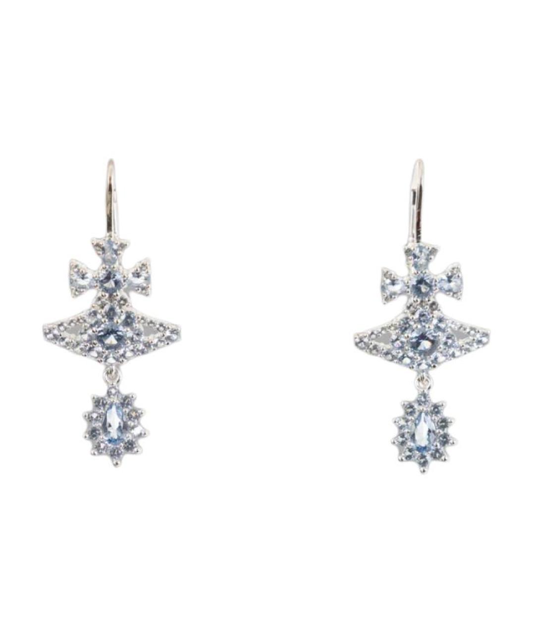 VIVIENNE WESTWOOD Синие серьги, фото 1