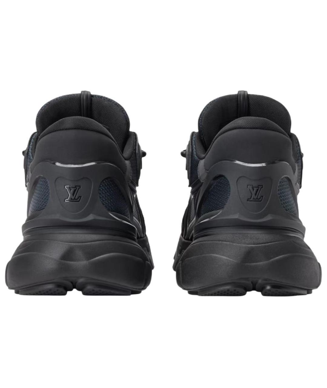 LOUIS VUITTON Черные высокие кроссовки / кеды, фото 5