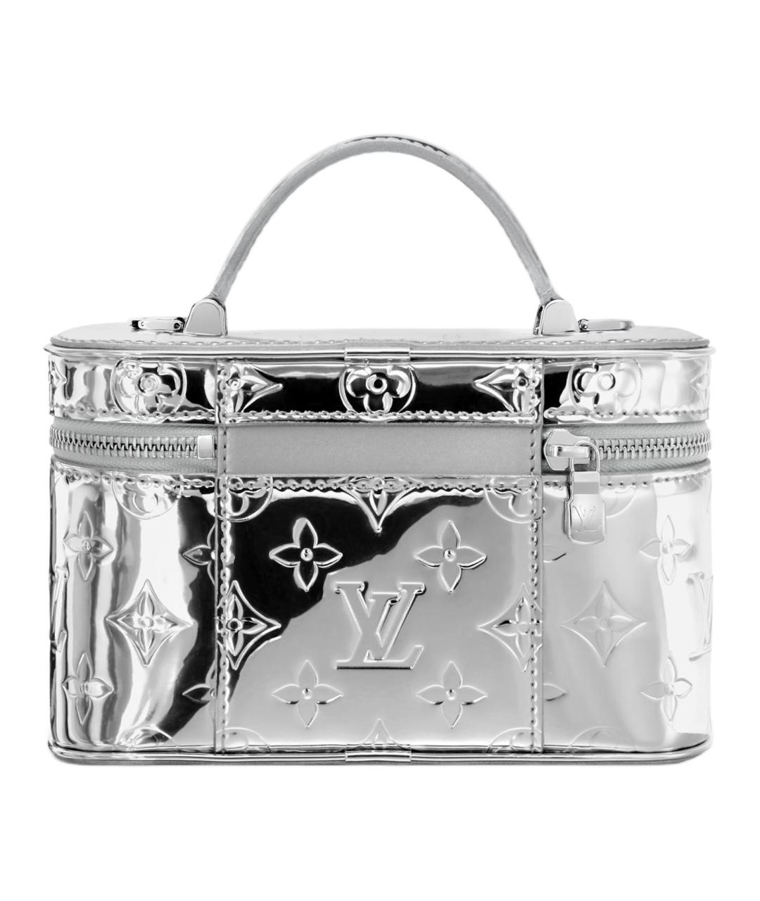 LOUIS VUITTON Серебряная косметичка, фото 3