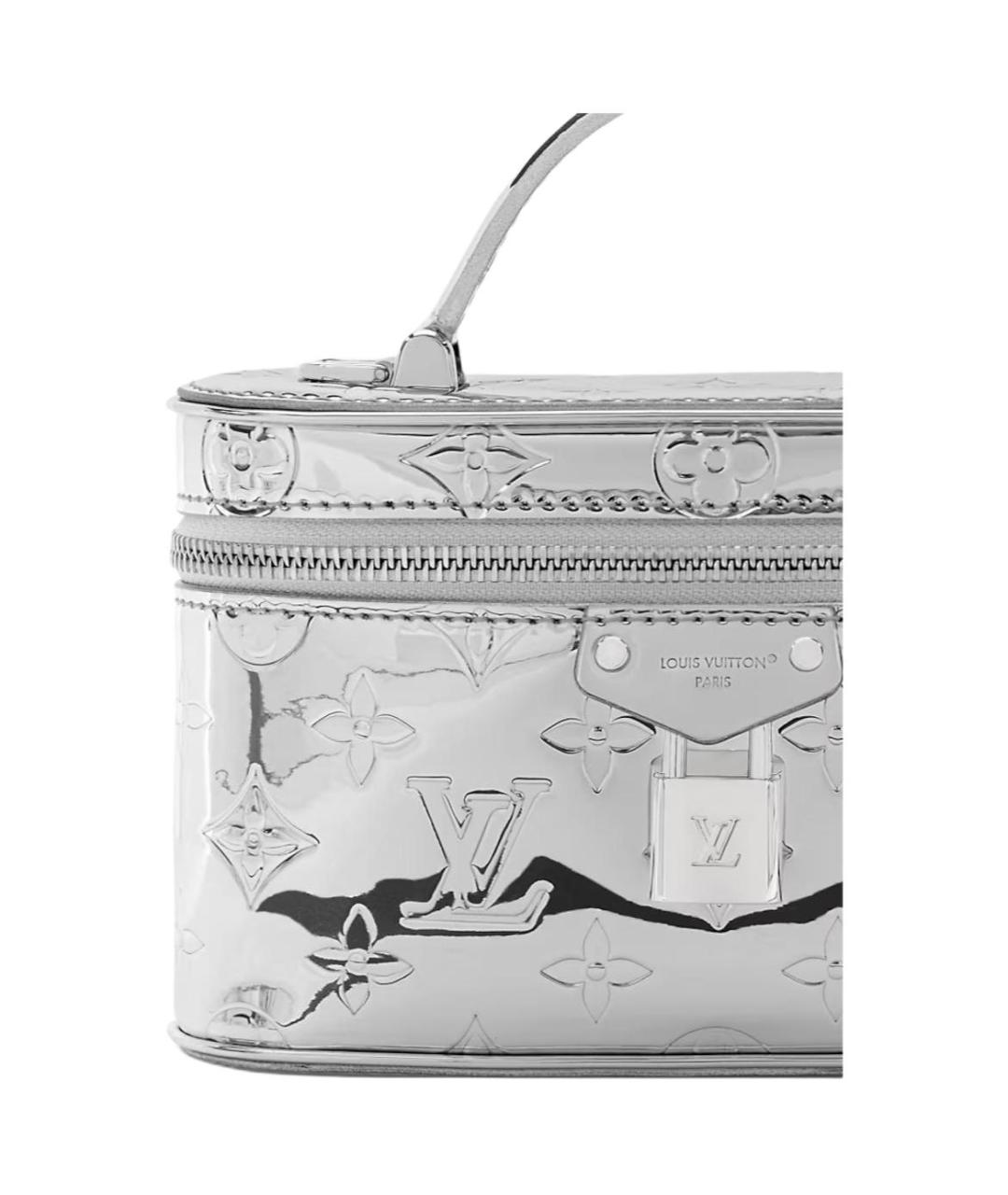 LOUIS VUITTON Серебряная косметичка, фото 5