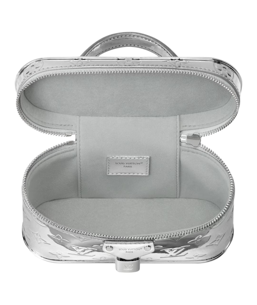 LOUIS VUITTON Серебряная косметичка, фото 4