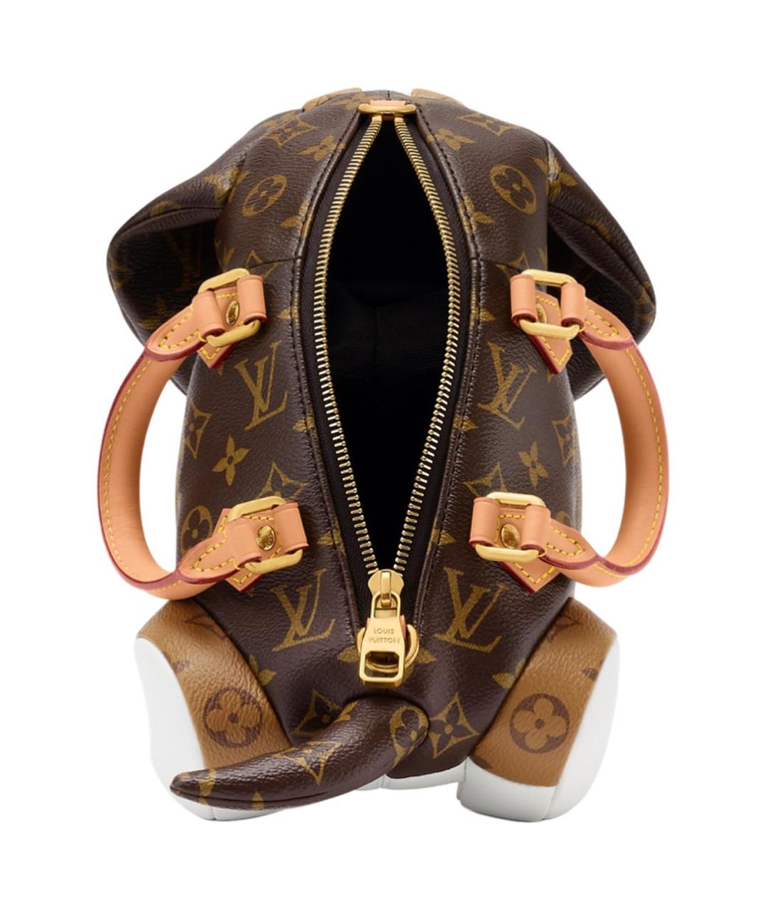LOUIS VUITTON Коричневая сумка на плечо, фото 4