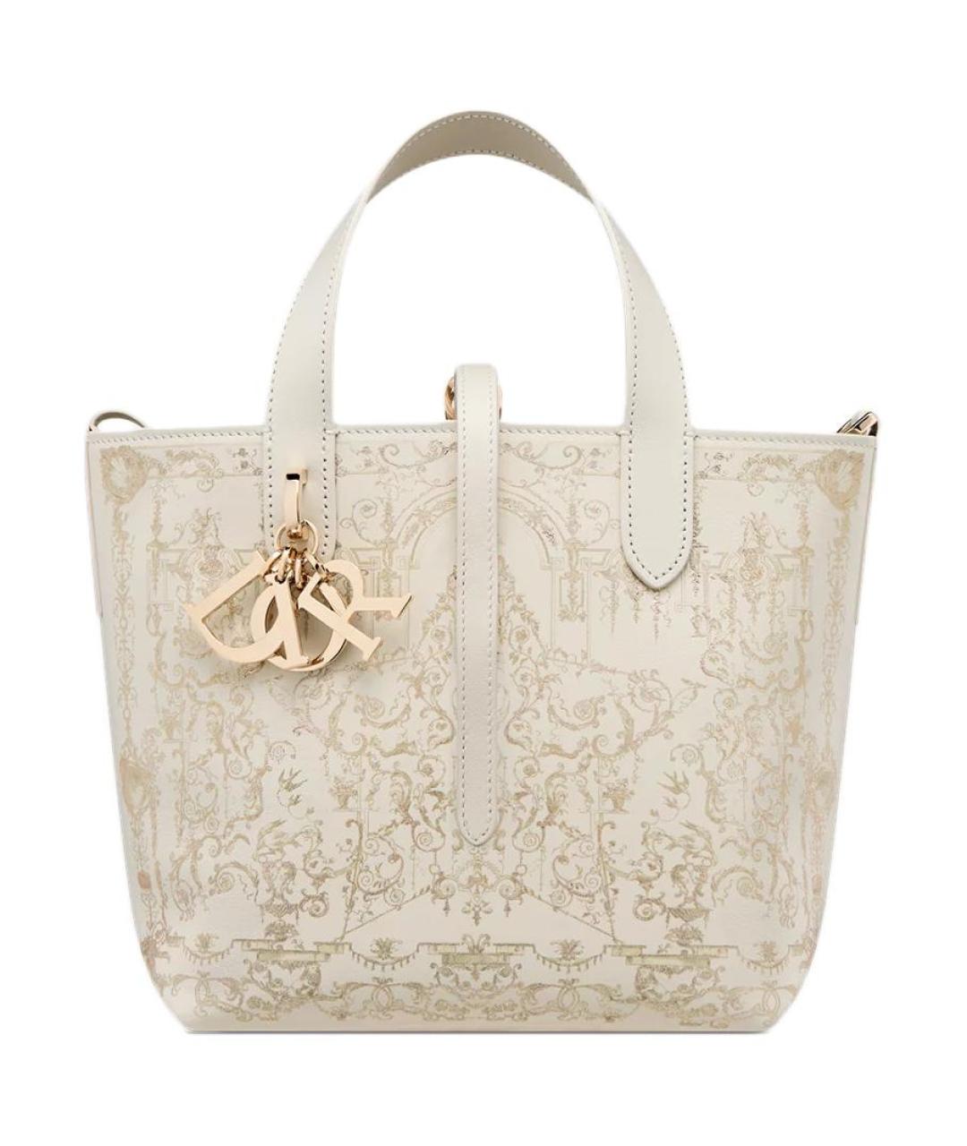 CHRISTIAN DIOR Белая сумка через плечо, фото 1