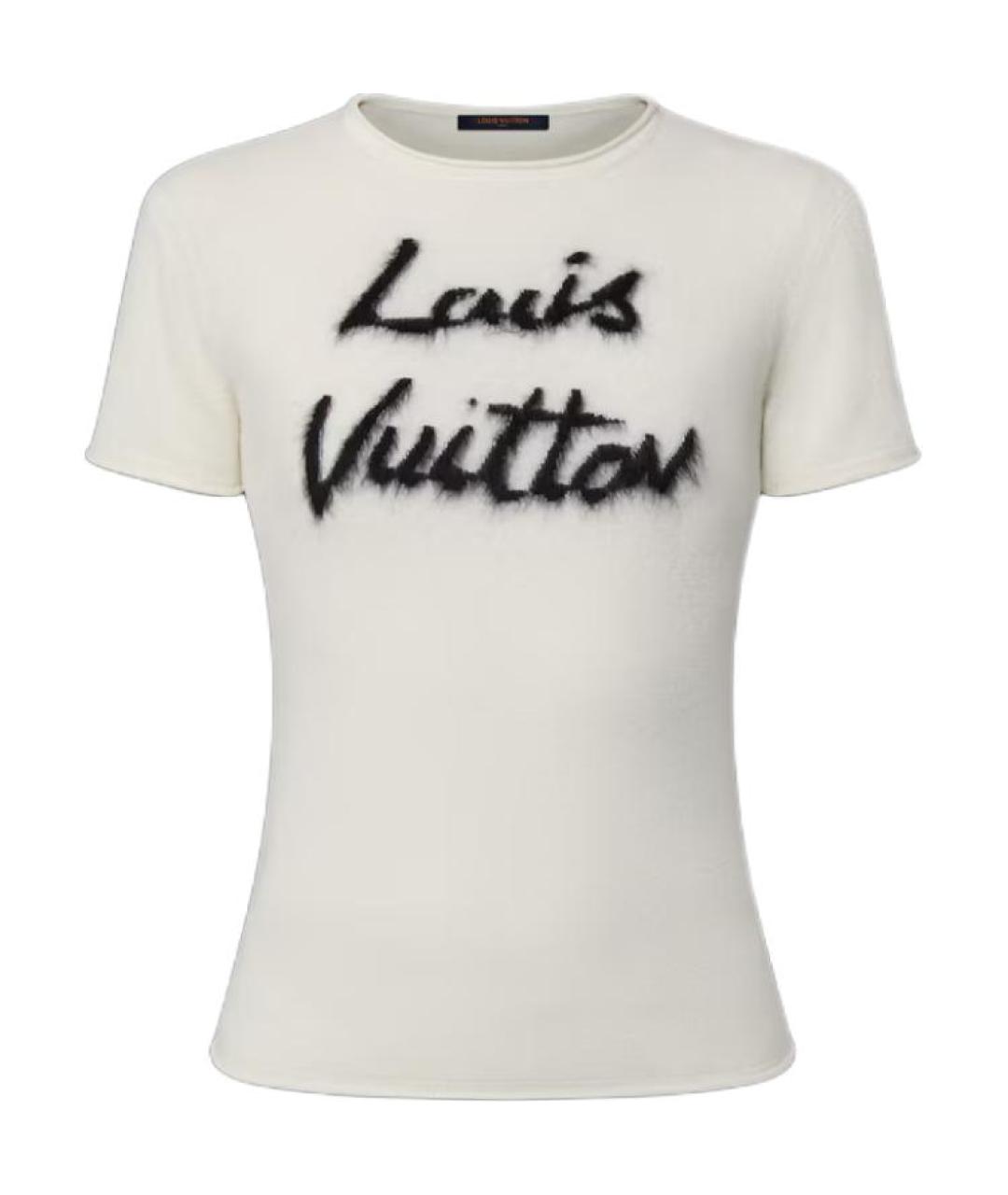 LOUIS VUITTON Белый джемпер / свитер, фото 1