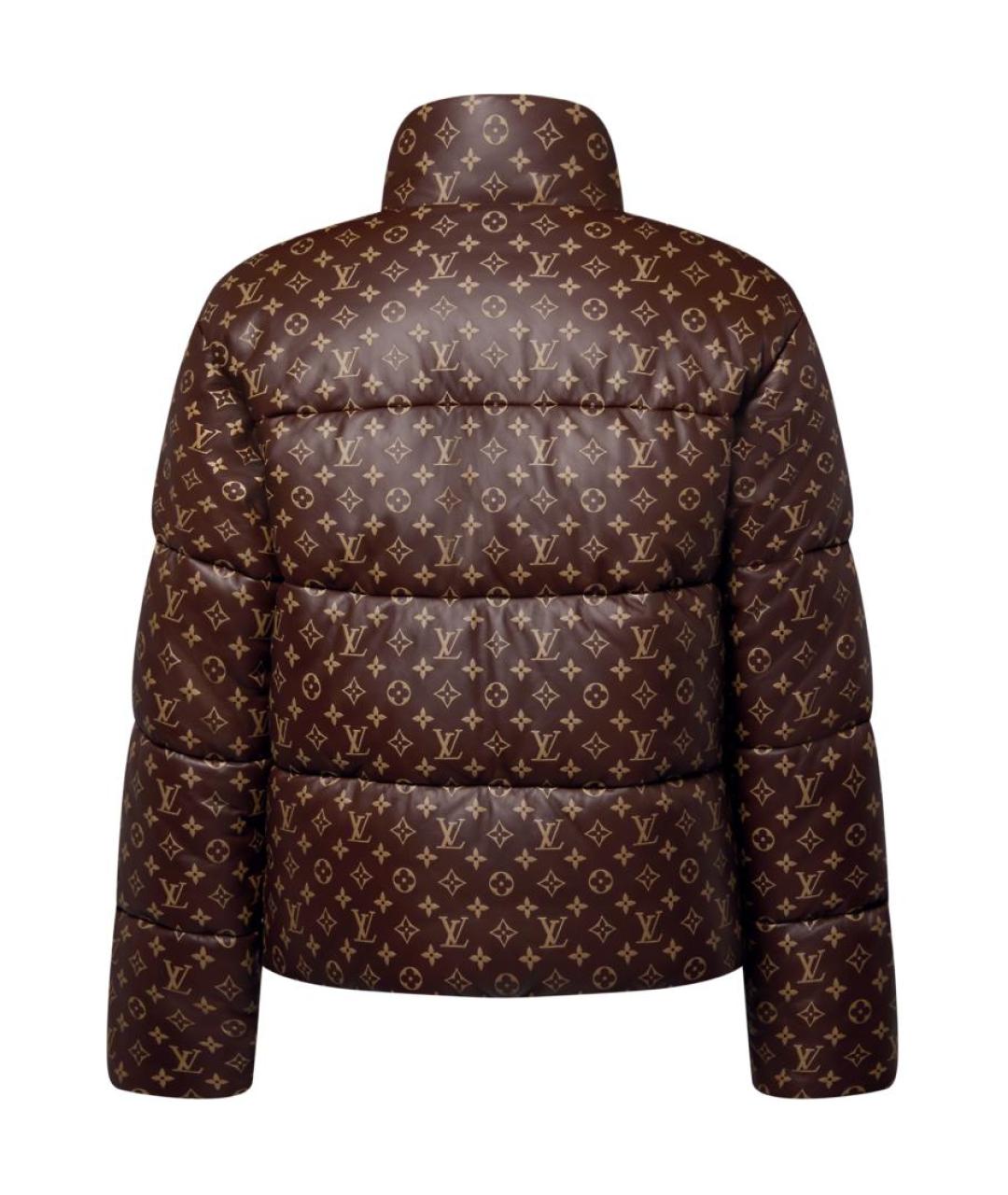 LOUIS VUITTON Коричневый пуховик, фото 2