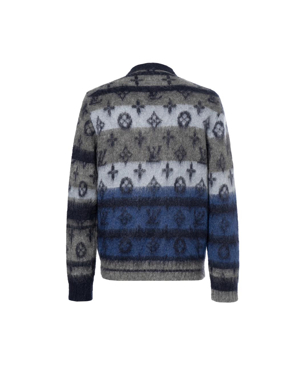 LOUIS VUITTON Синий джемпер / свитер, фото 2