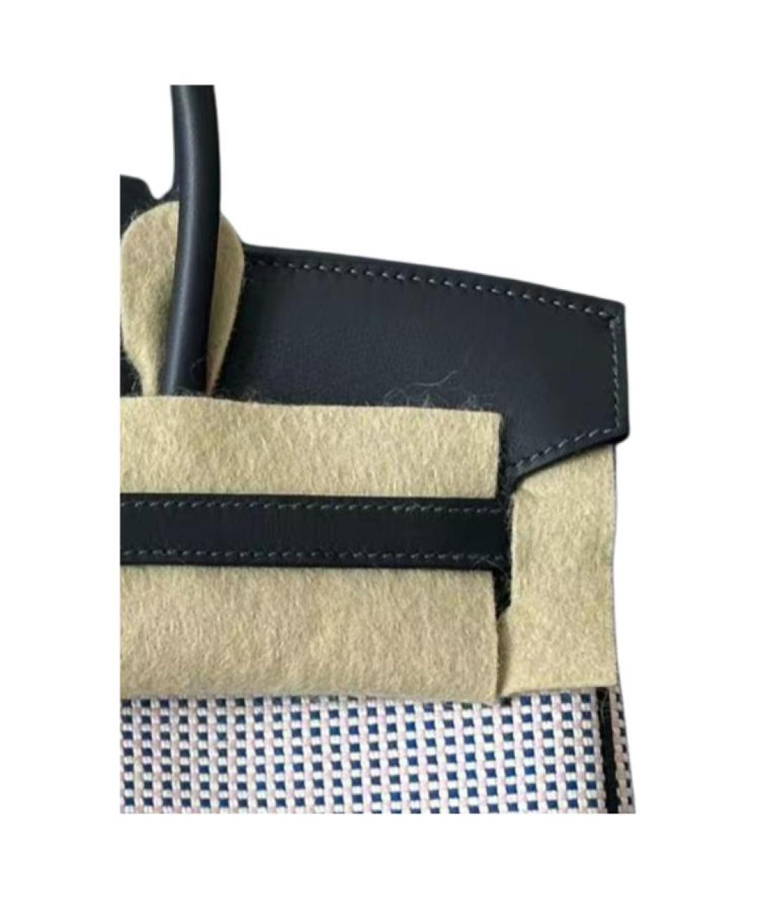 HERMES Мульти жаккардовая сумка с короткими ручками, фото 2