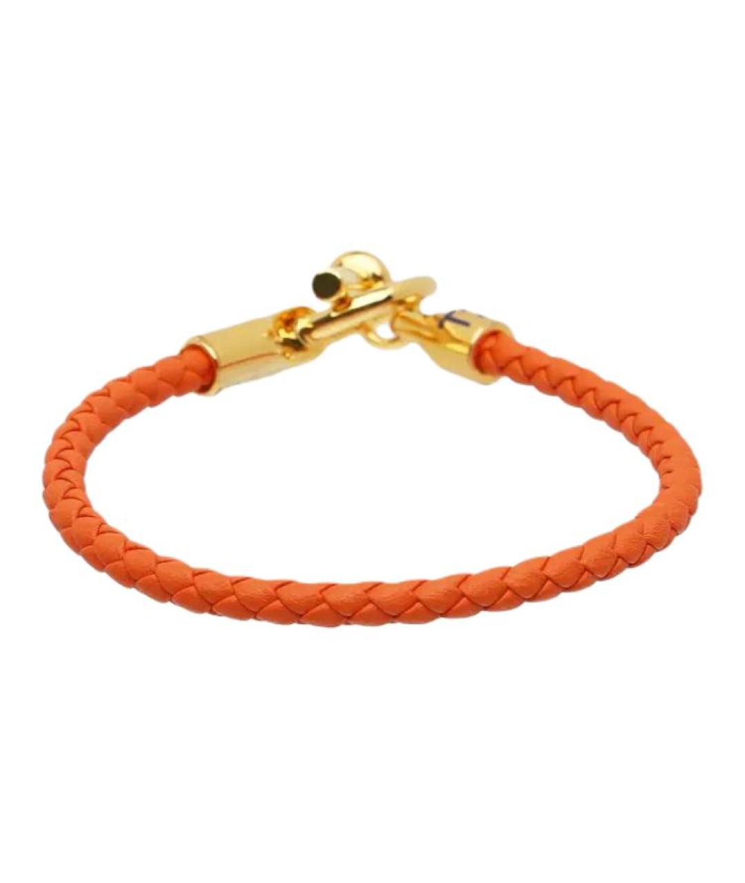 HERMES Оранжевый браслет, фото 2