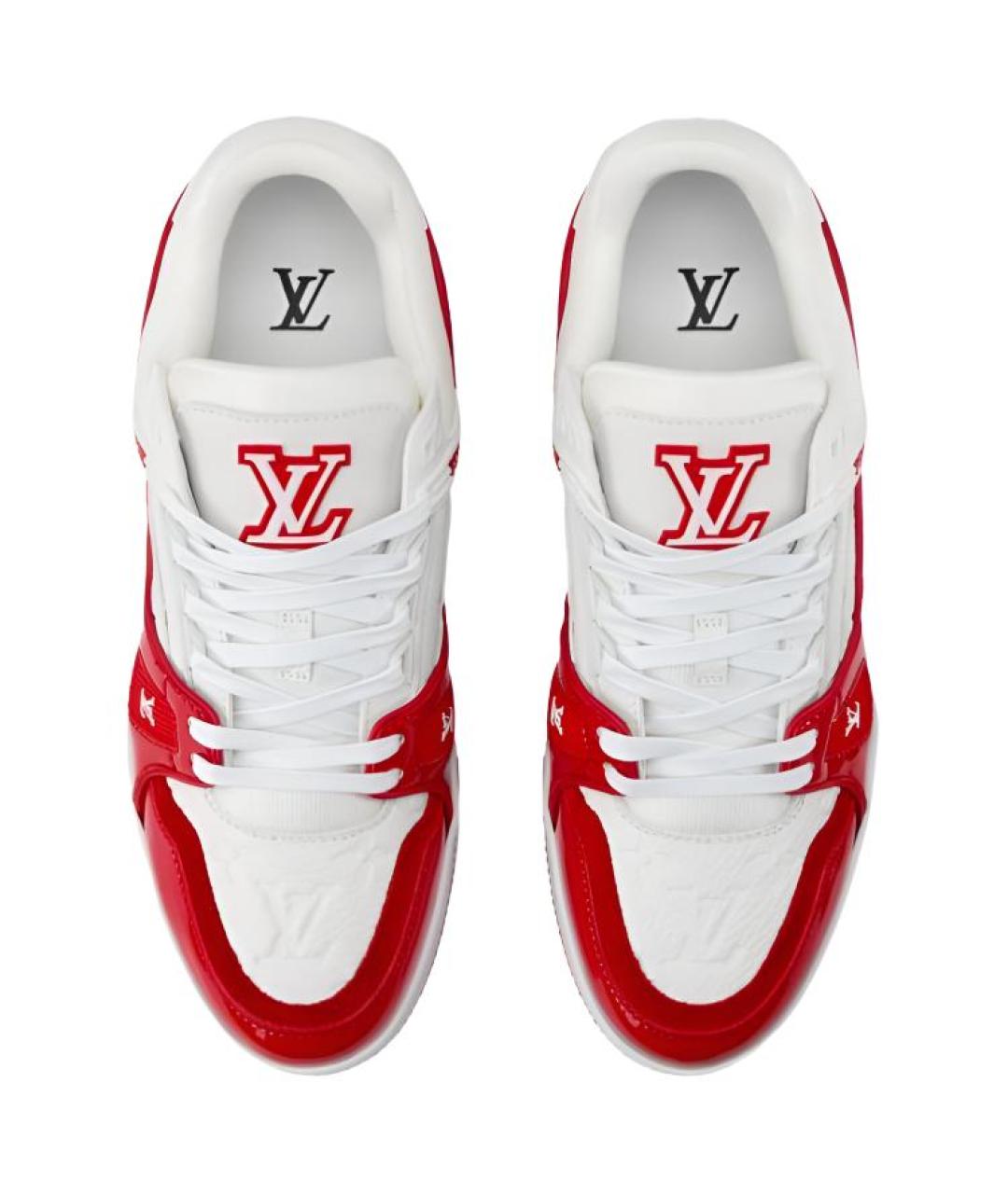 LOUIS VUITTON Мульти кожаные низкие кроссовки / кеды, фото 4