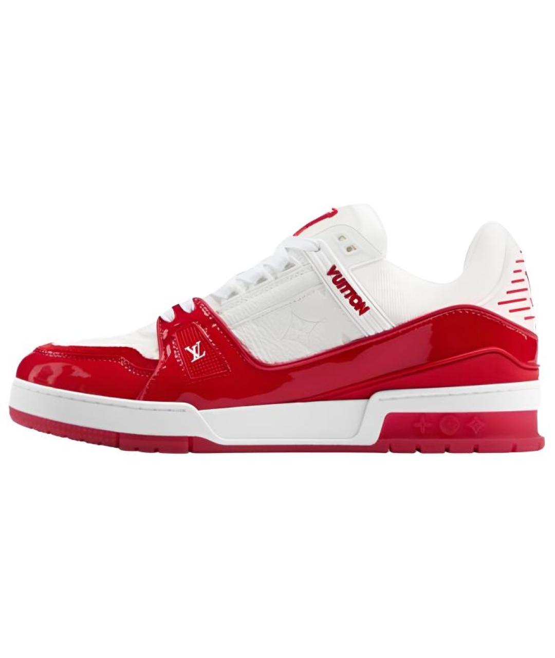 LOUIS VUITTON Мульти кожаные низкие кроссовки / кеды, фото 2