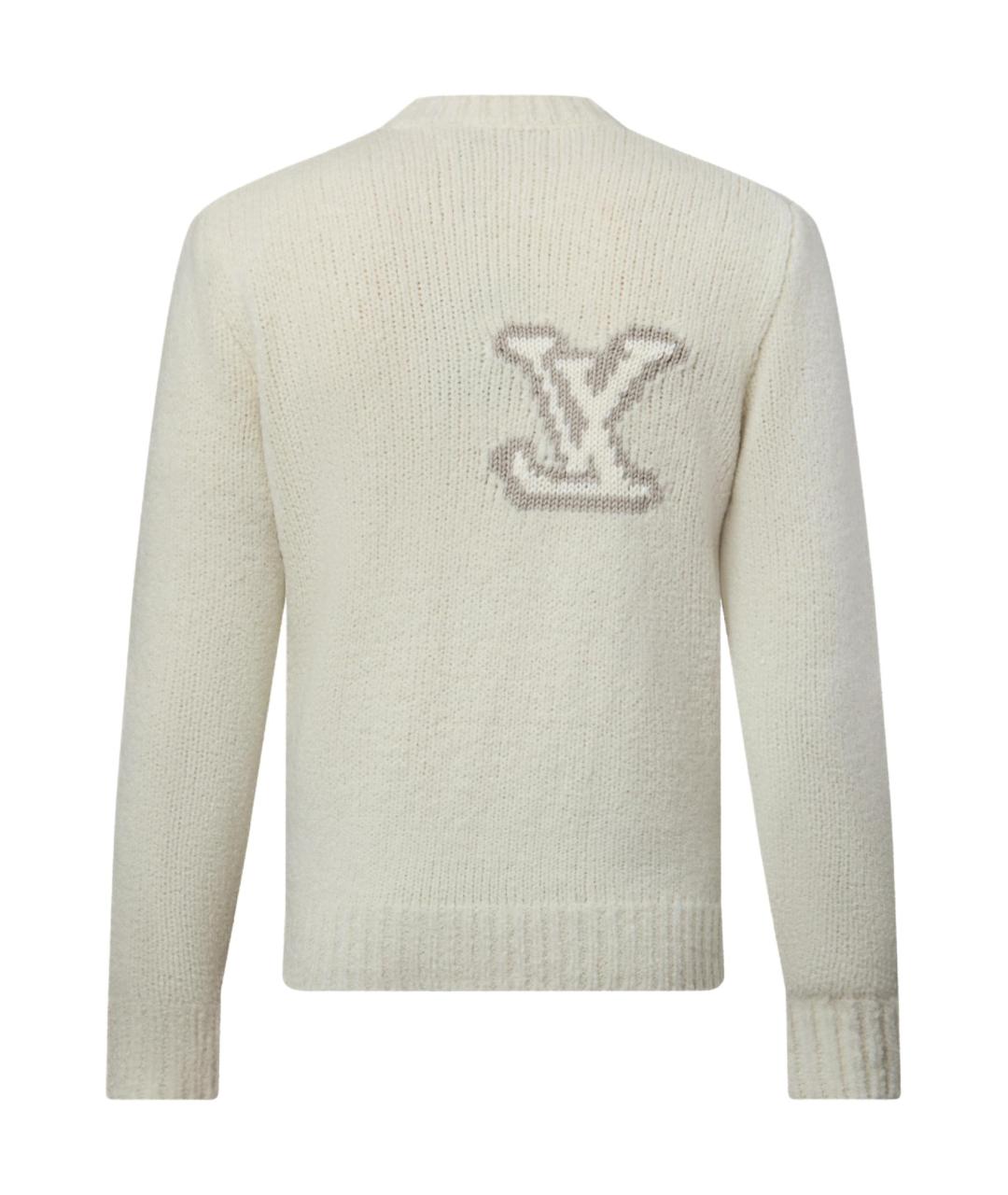 LOUIS VUITTON Бежевый джемпер / свитер, фото 2