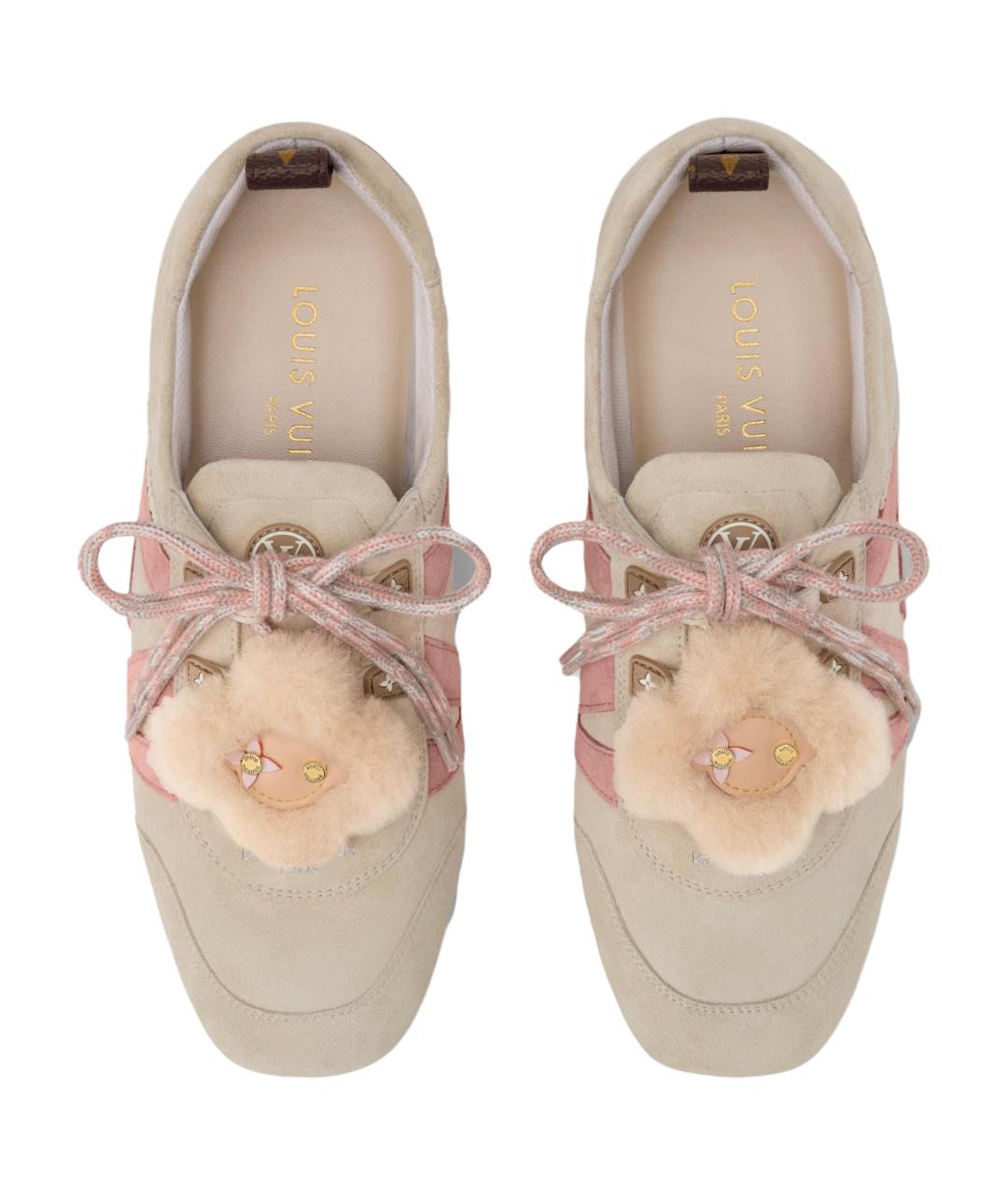 LOUIS VUITTON Кожаные кроссовки, фото 2