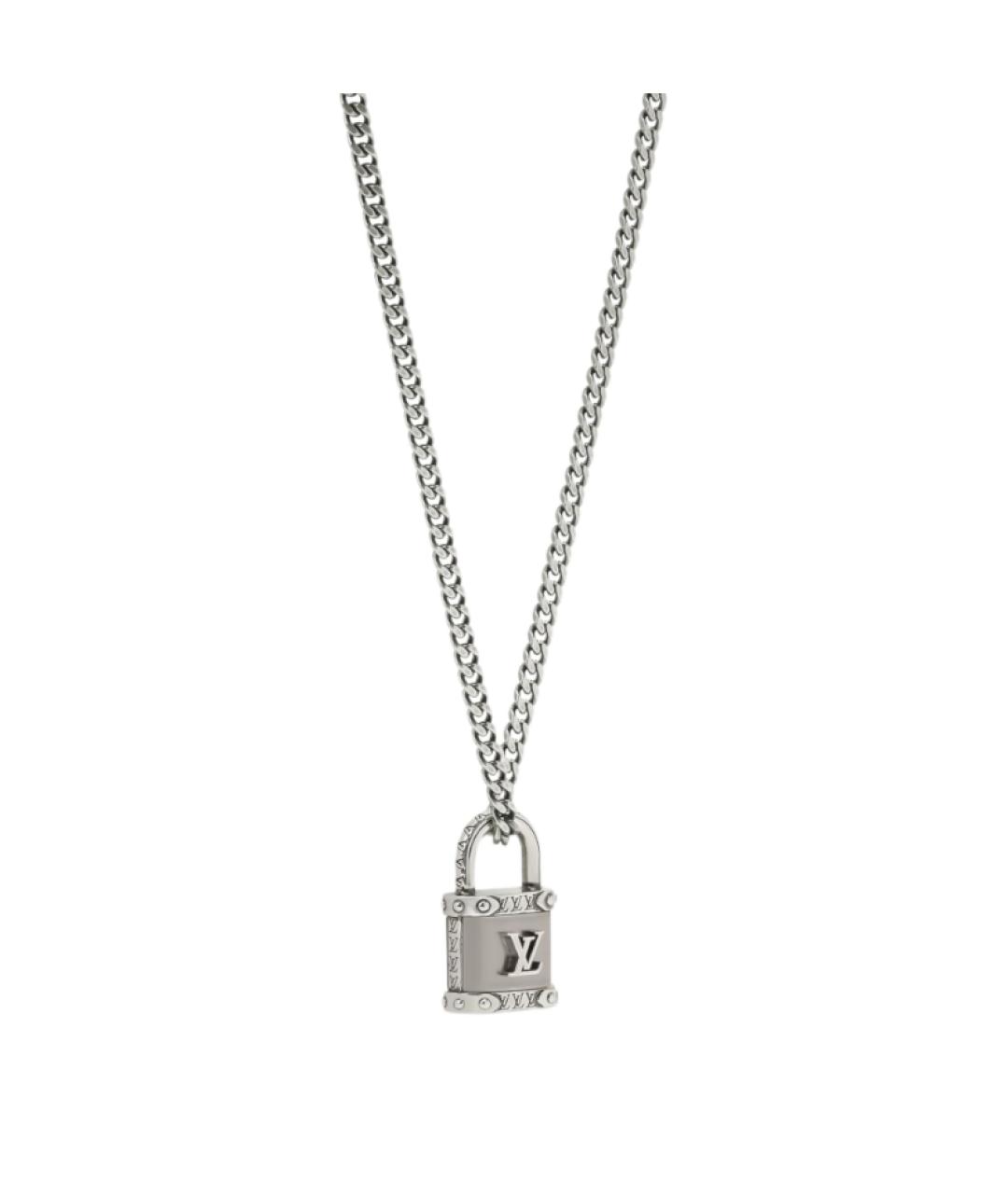 LOUIS VUITTON Серебряная цепочка/подвеска, фото 2