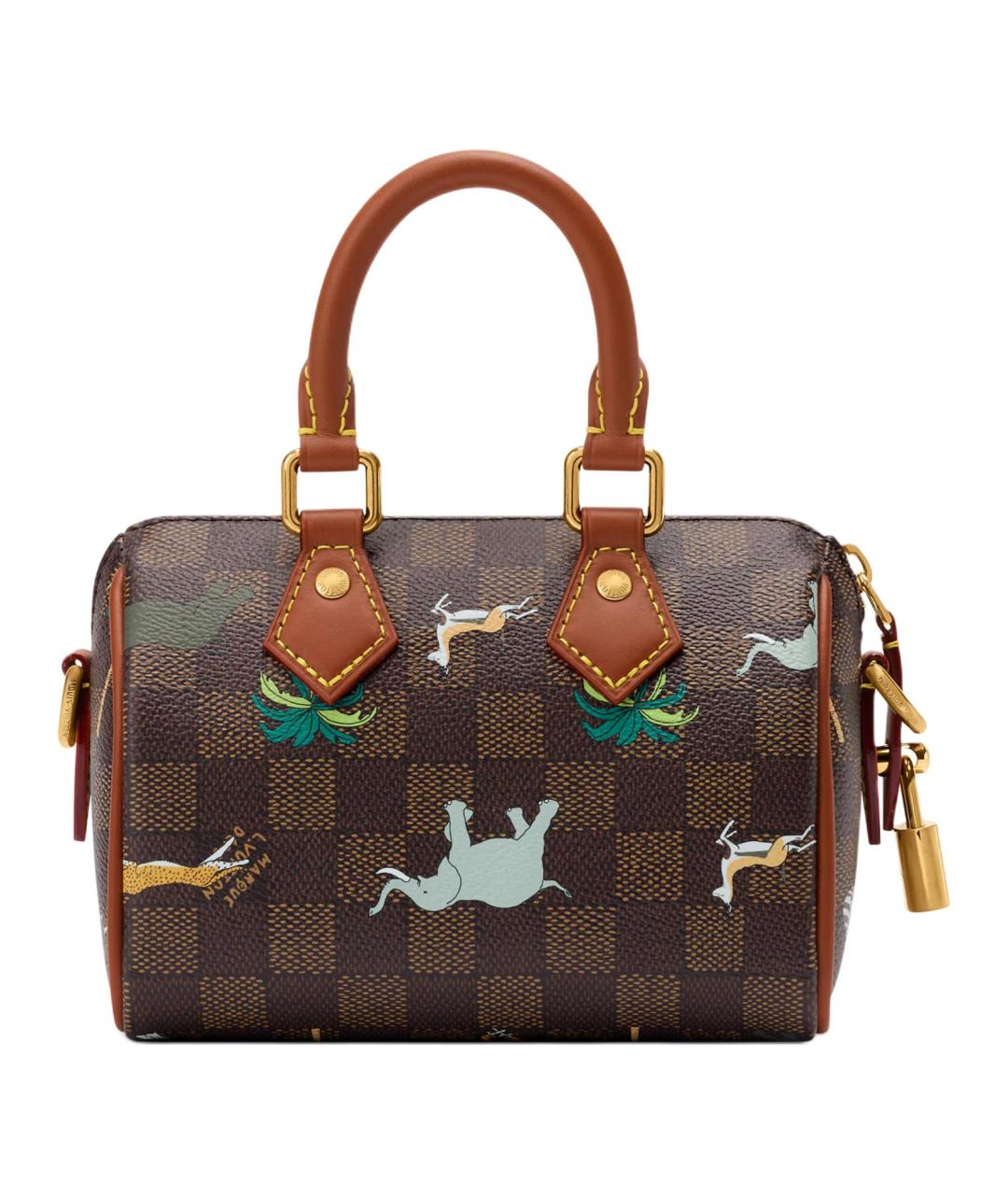 LOUIS VUITTON Коричневая сумка на плечо, фото 3