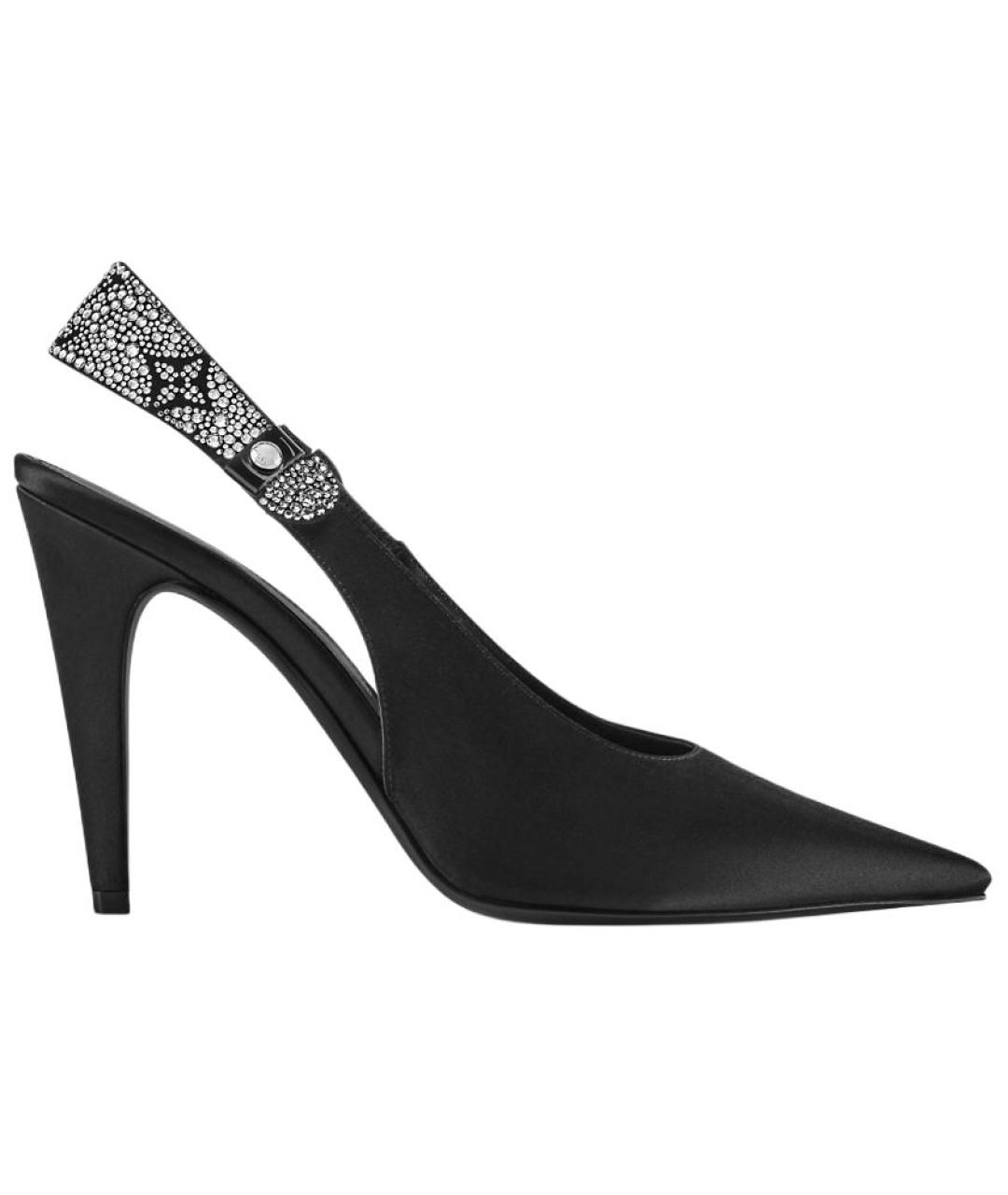 LOUIS VUITTON Черные кожаные туфли, фото 1