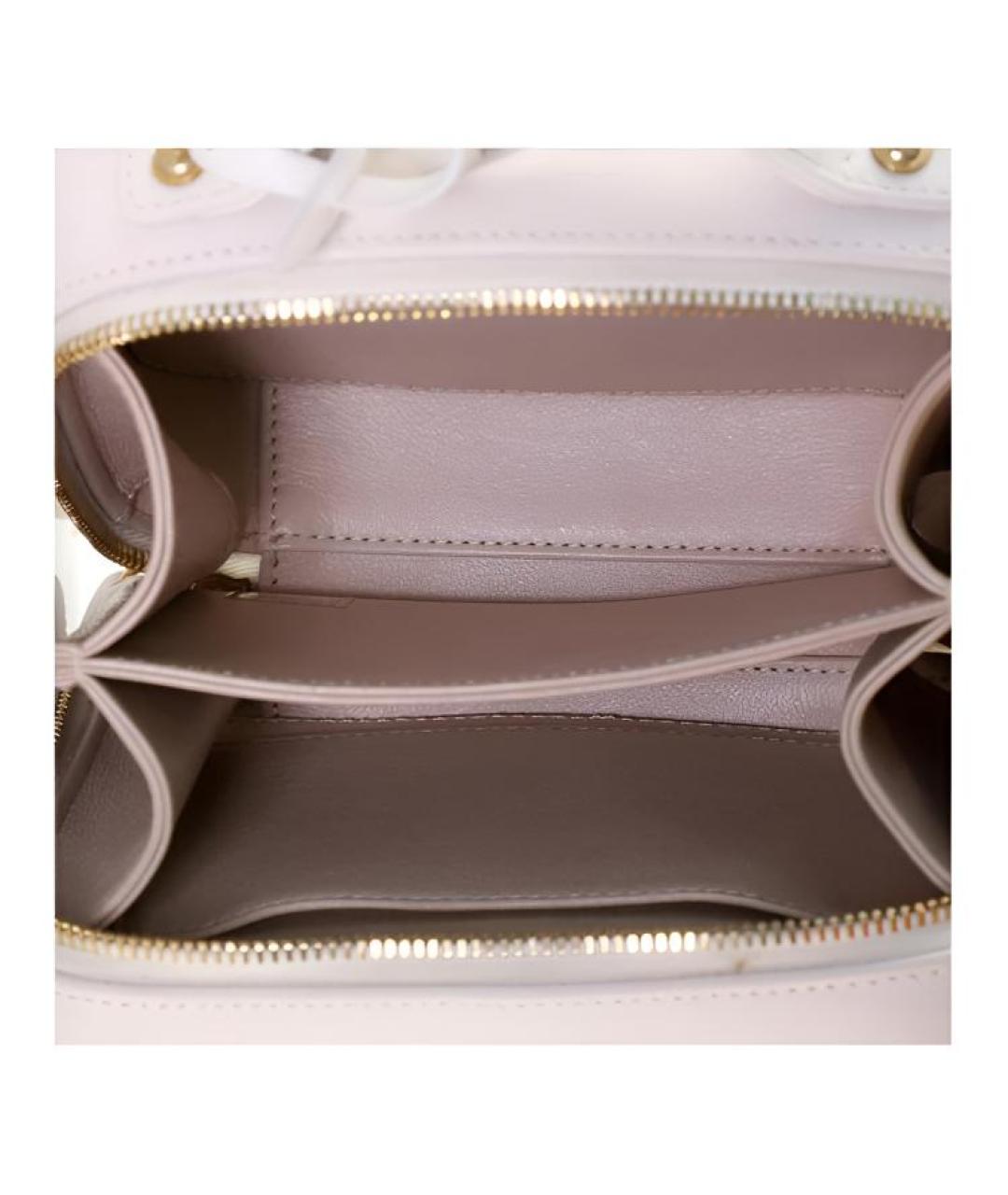 CHANEL Белая кожаная сумка через плечо, фото 1