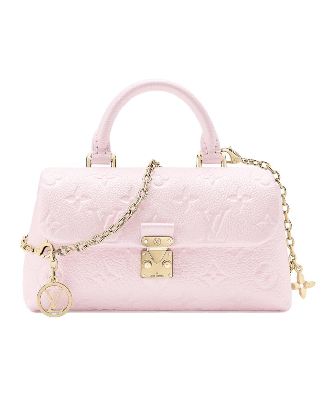 LOUIS VUITTON Розовая кожаная сумка через плечо, фото 1