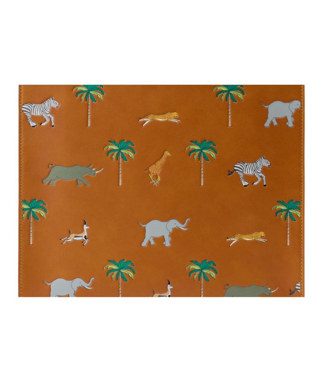 LOUIS VUITTON Коричневая кожаная сумка тоут, фото 5