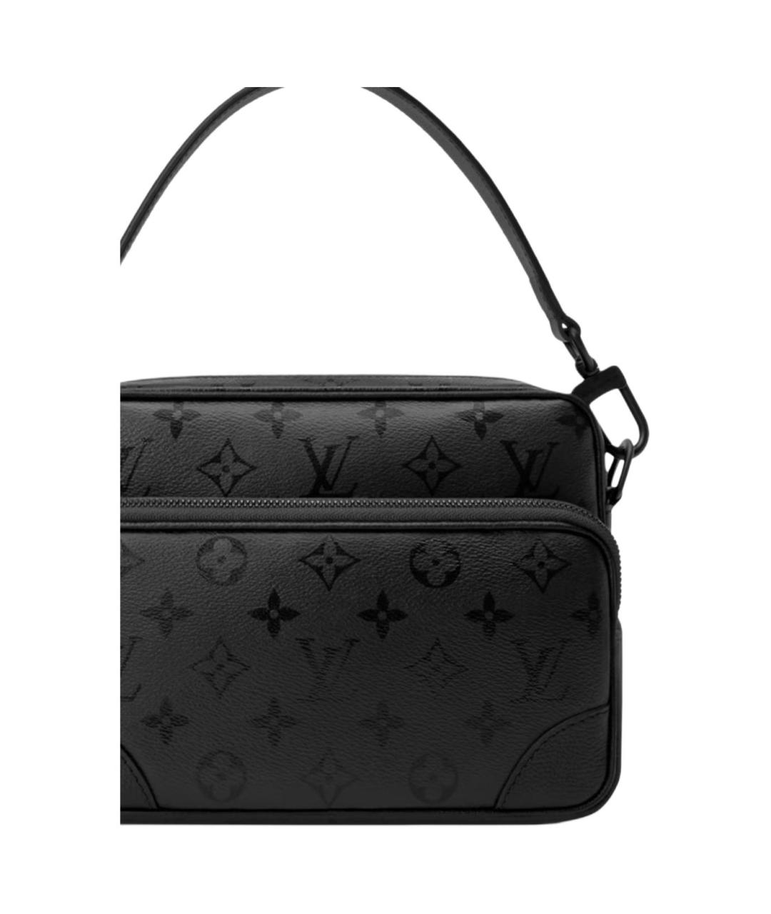 LOUIS VUITTON Черная сумка на плечо, фото 5