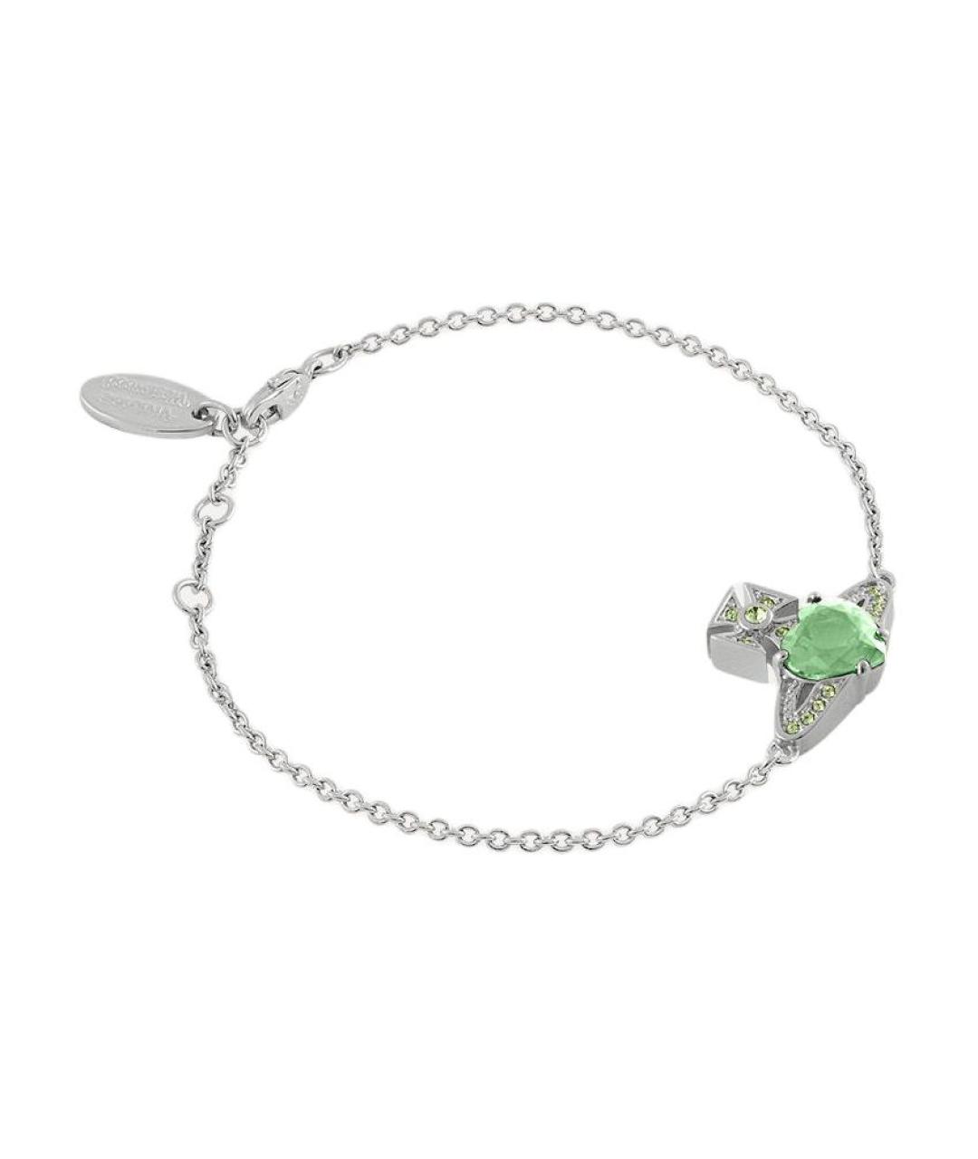 VIVIENNE WESTWOOD Серебрянный латунный браслет, фото 2