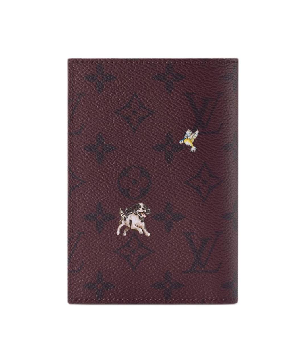 LOUIS VUITTON Бордовая папка для документов, фото 3