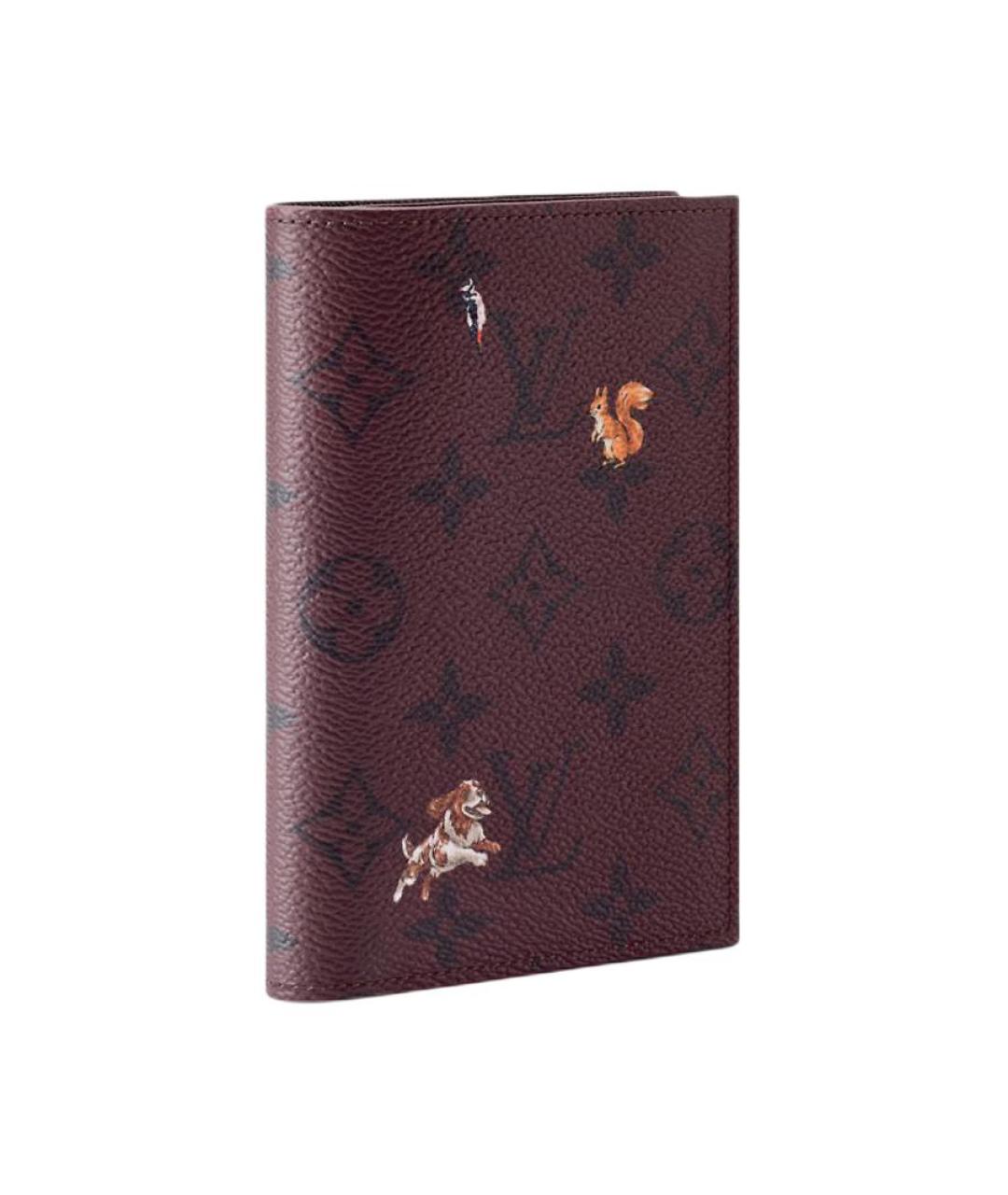 LOUIS VUITTON Бордовая папка для документов, фото 2